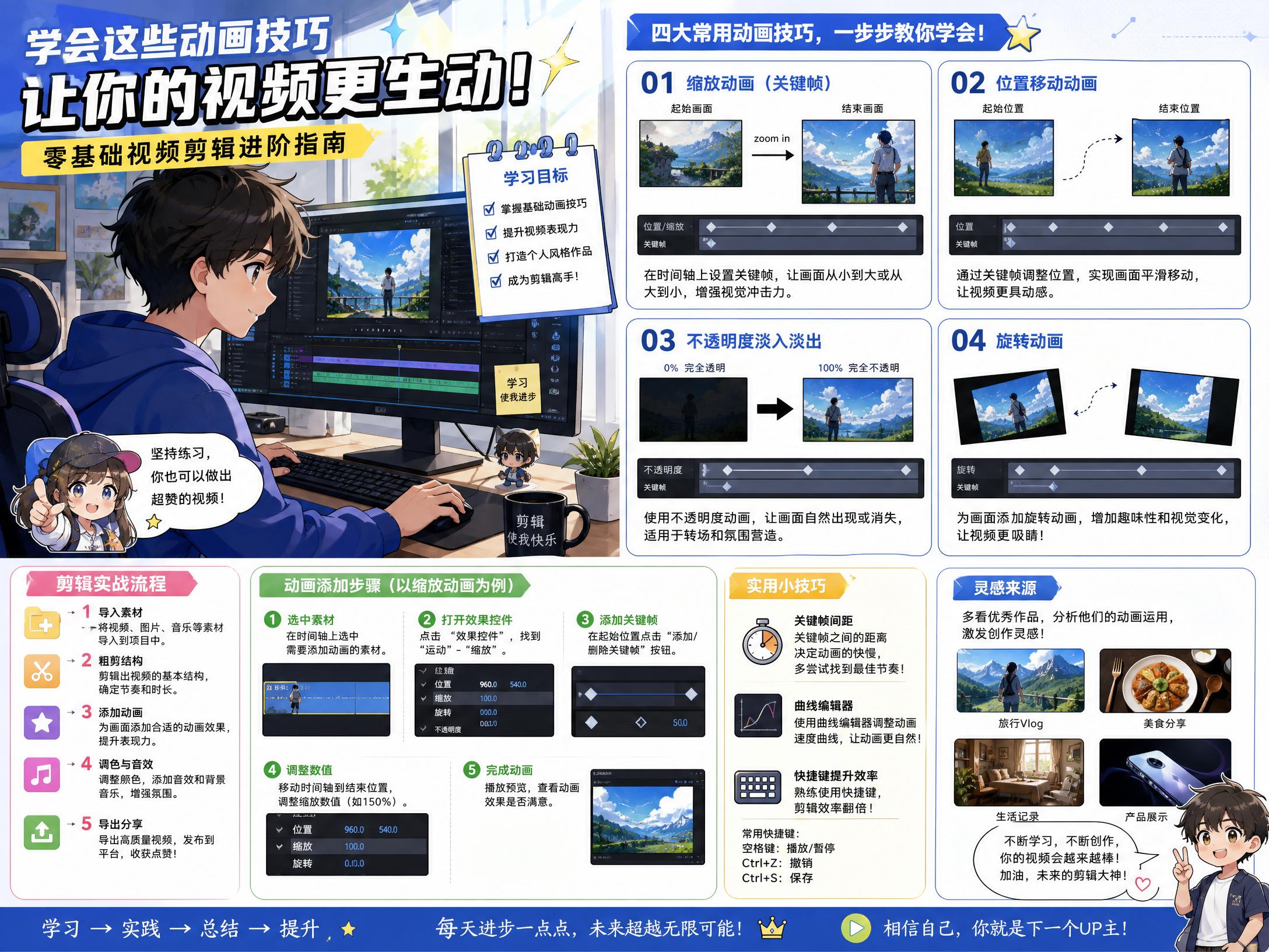 探花-探花动漫剪辑教程：After Effects动漫特效